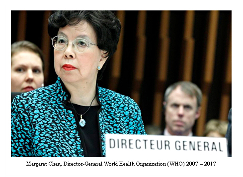 Margaret Chan Director General WHO 2007-2017