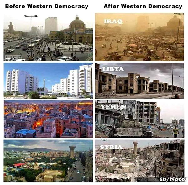 Before and After Western Democracy