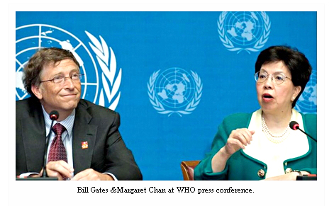 bill gates margaret chan at WHO press conference